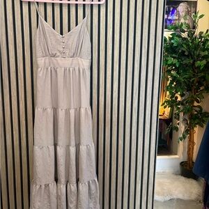 Gentle Fawn Taupe Maxi Dress